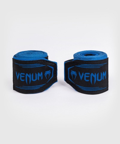 Бинты боксерские Venum Monogram - Royal Blue (4m)