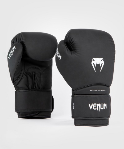 Детские боксерские перчатки Venum Contender 1.5 - Black/White