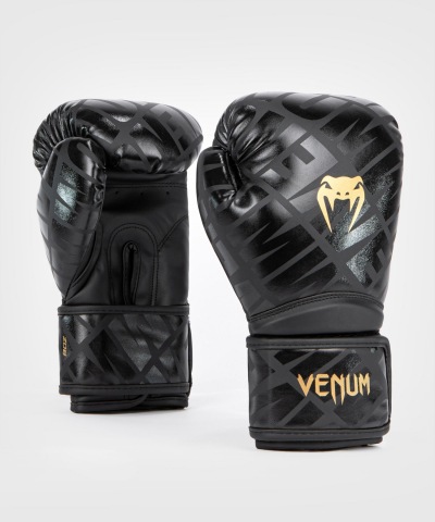 Детские боксерские перчатки Venum Contender 1.5 XT - Black/Gold