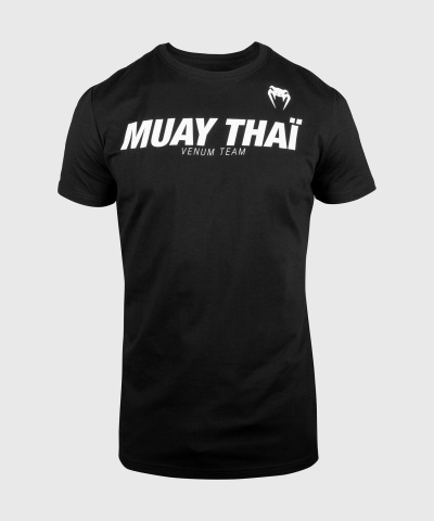 Футболка Venum Muay Thai VT - Black/White