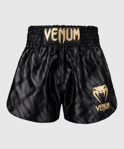 Тайские шорты Venum Contender XT - Black/Gold