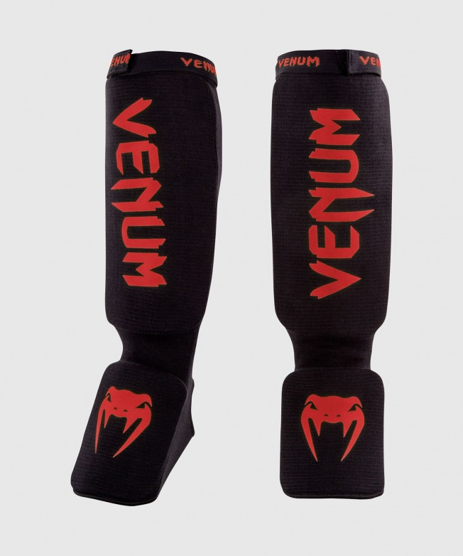 Шингарды Venum Kontact - Black/Red