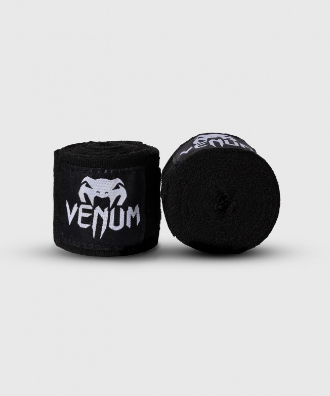 Бинты боксерские Venum Kontact - Black (4m)