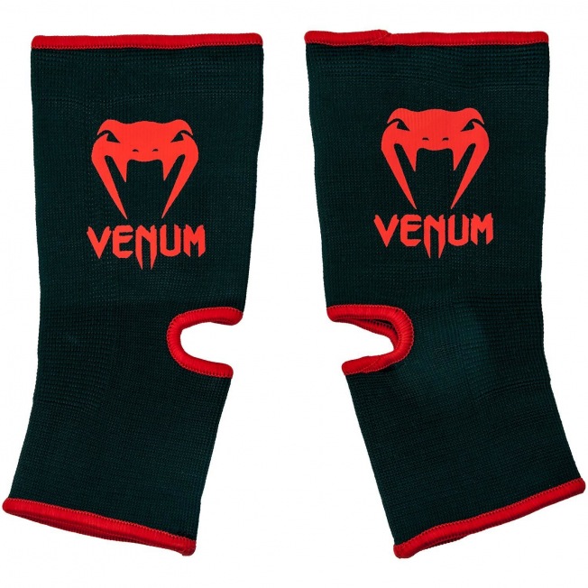 Голеностопы Venum Kontact - Black/Red | Фото 1