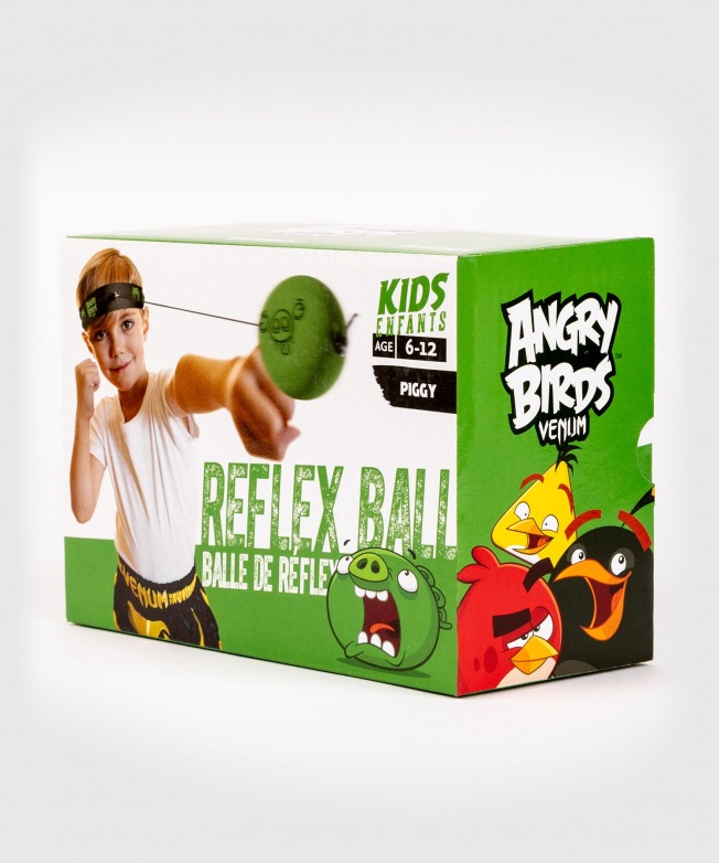 Детский мяч для бокса Venum Angry Birds - Green | Фото 4
