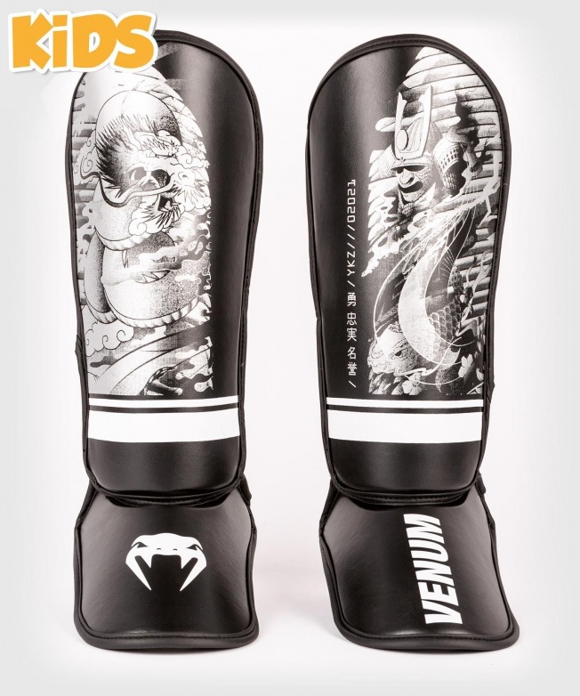 Детские шингарды Venum YKZ21 - Black/White