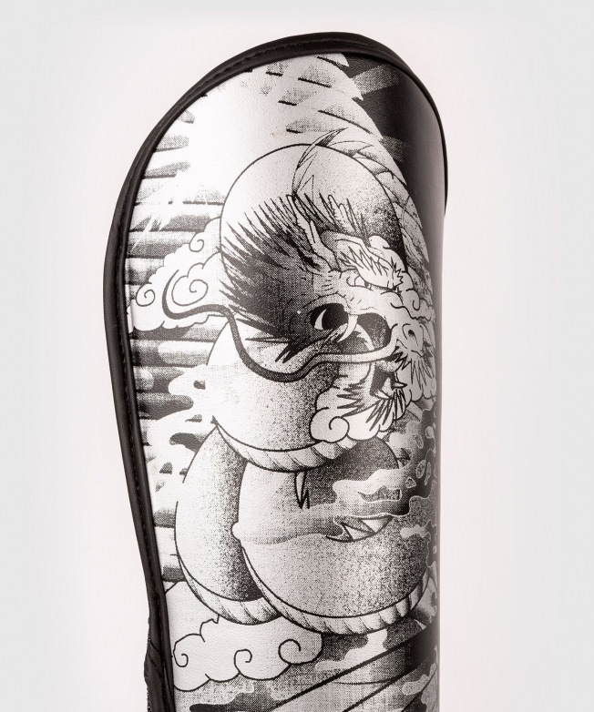 Детские шингарды Venum YKZ21 - Black/White | Фото 4