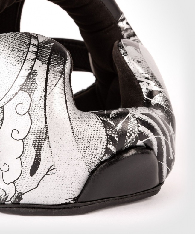 Детский боксерский шлем Venum YKZ21- Black/White | Фото 4