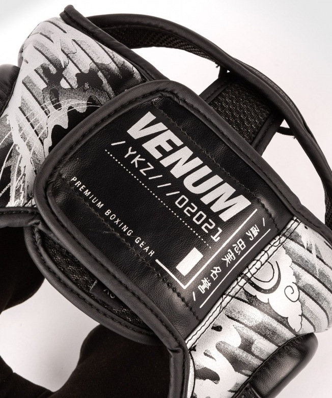 Детский боксерский шлем Venum YKZ21- Black/White | Фото 5