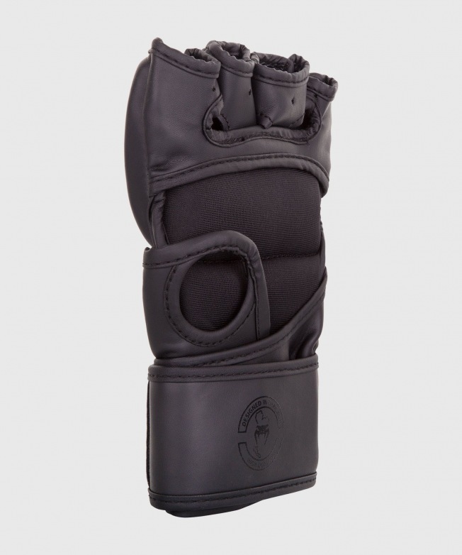 Перчатки ММА Venum Challenger Without Thumb - Black/Black | Фото 2