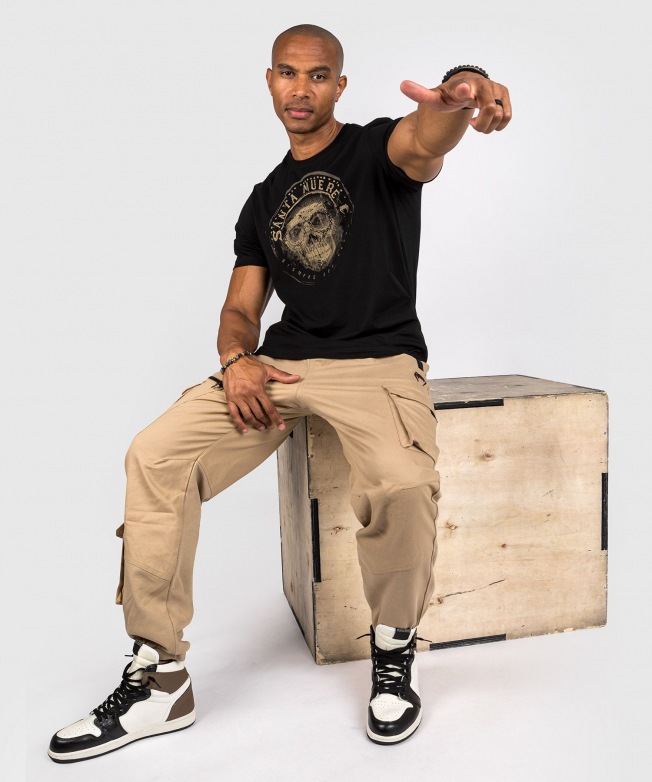 Футболка Venum Santa Muerte Dark Side - Black/Brown | Фото 2