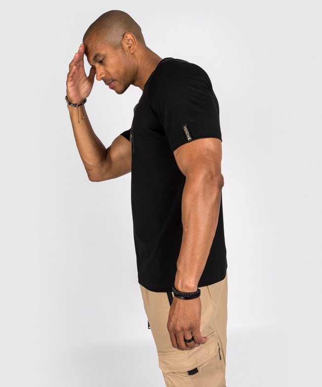 Футболка Venum Santa Muerte Dark Side - Black/Brown | Фото 4