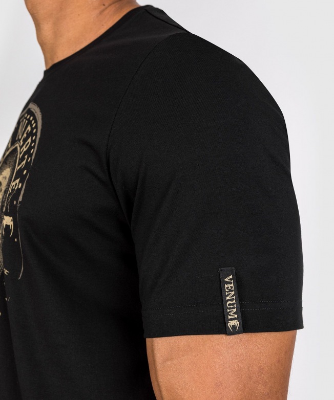 Футболка Venum Santa Muerte Dark Side - Black/Brown | Фото 8