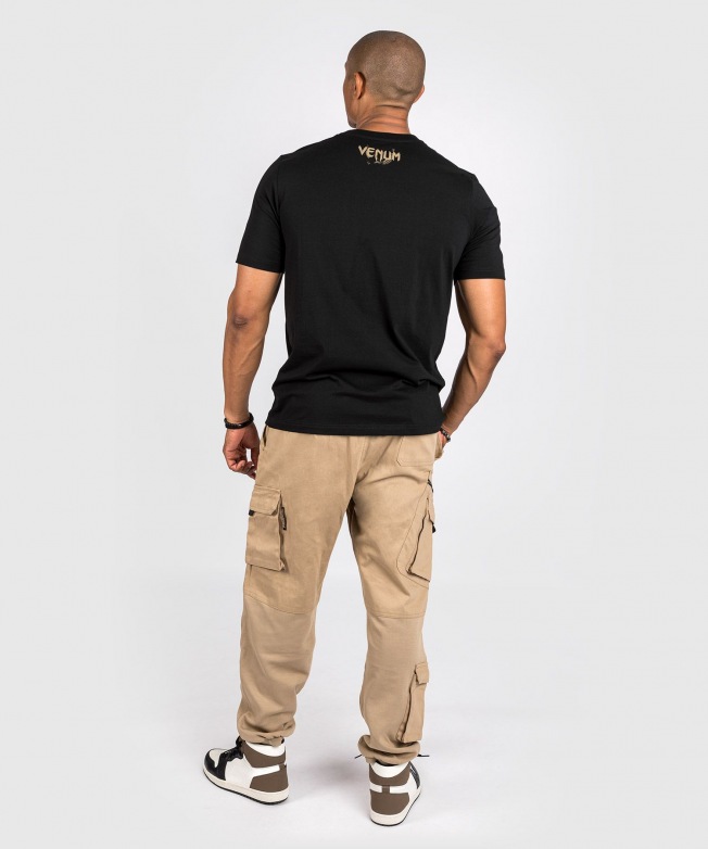 Футболка Venum Santa Muerte Dark Side - Black/Brown | Фото 6