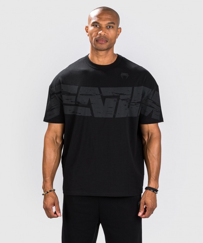 Футболка Venum Connect XL Oversize Fit - Black | Фото 4