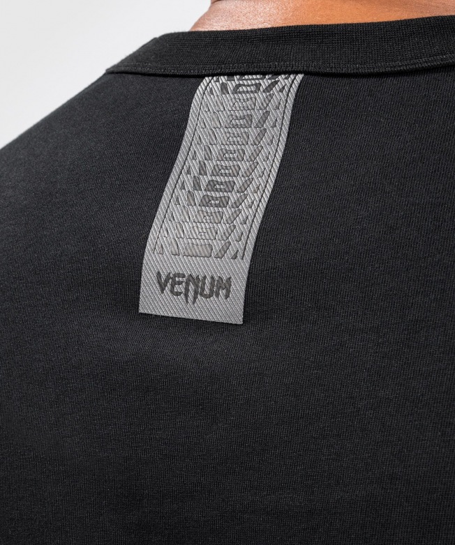 Футболка Venum Connect XL Oversize Fit - Black | Фото 6