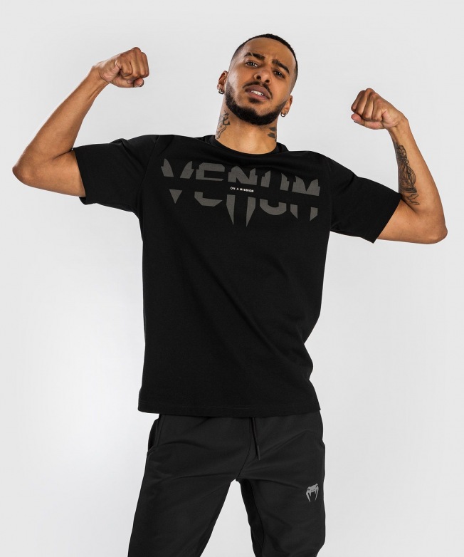 Футболка Venum On Mission Regular Fit - Black | Фото 2
