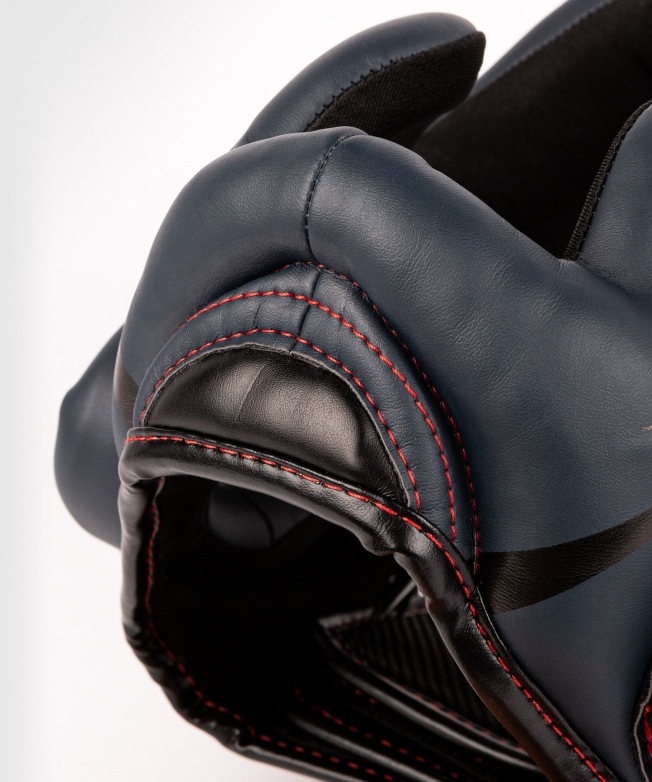 Боксерский шлем Venum Elite - Navy Blue/Black-Red | Фото 7