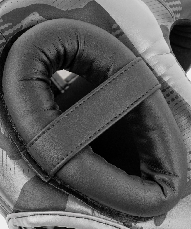 Боксерский шлем Venum Elite - Black/Dark camo | Фото 4