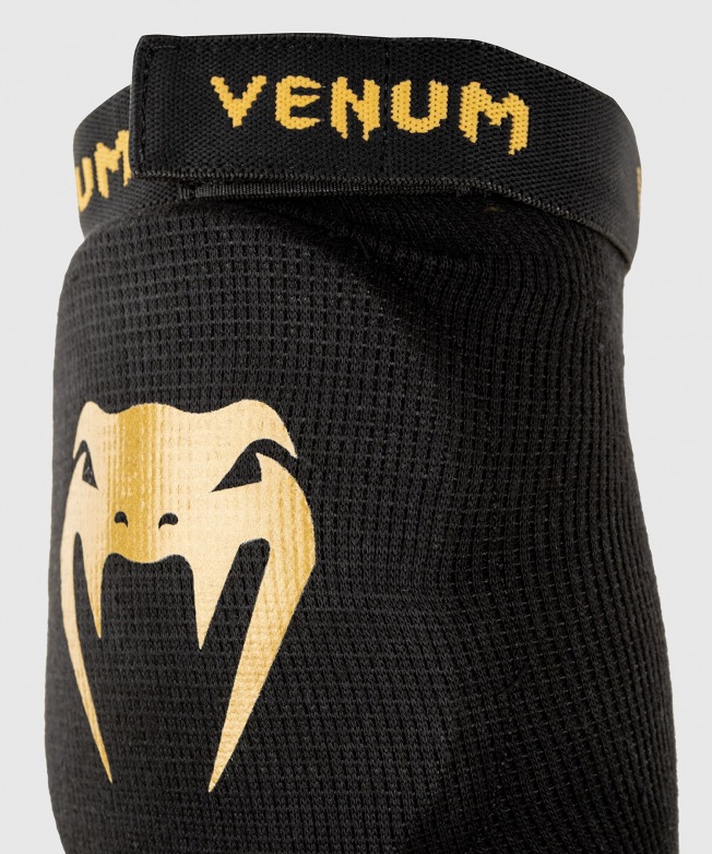 Налокотники Venum Kontact - Black/Gold | Фото 1