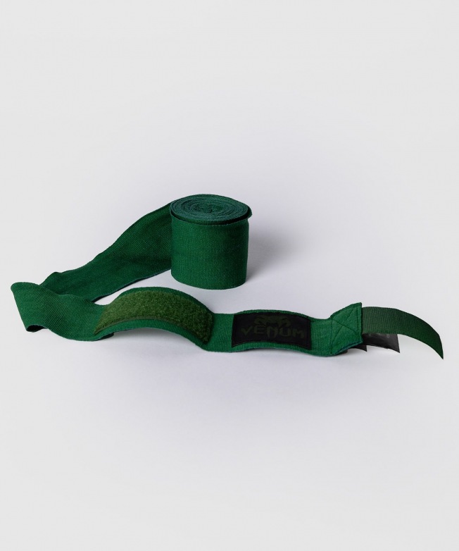 Бинты боксерские Venum Kontact - Khaki/Black (4m) | Фото 2