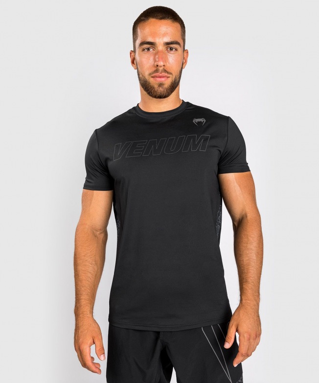 Тренировочная футболка Venum Classic Evo - Black/Black Reflective