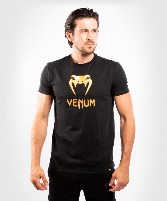 Футболка Venum Classic - Black/Gold