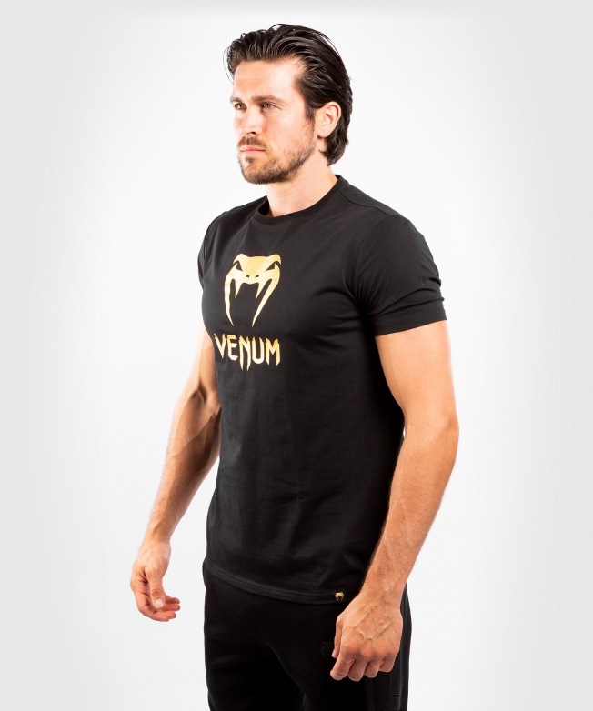 Футболка Venum Classic - Black/Gold | Фото 1