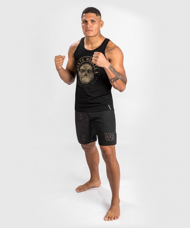 Майка Venum Santa Muerte Dark Side - Black/Brown | Фото 2