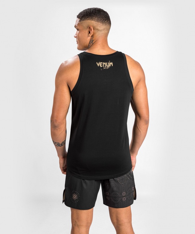 Майка Venum Santa Muerte Dark Side - Black/Brown | Фото 3