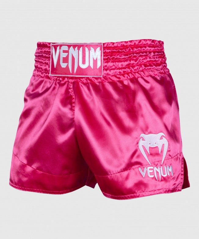 Тайские шорты Venum Classic - Pink/White