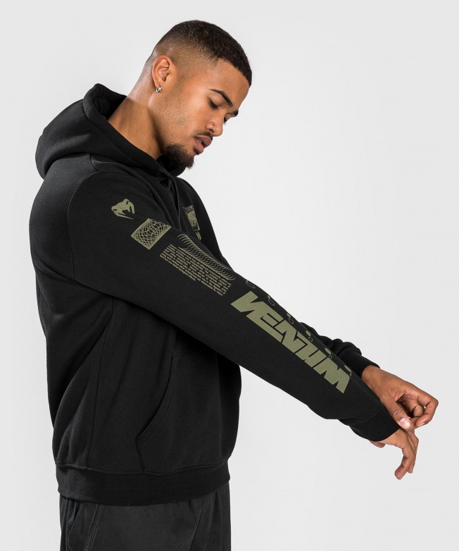 Худи Venum Fangs Regular Fit - Black | Фото 2
