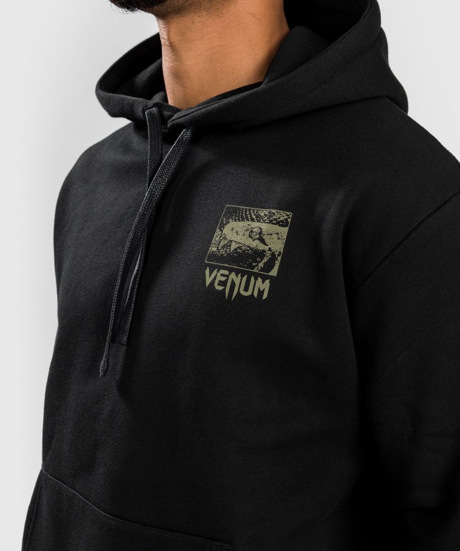 Худи Venum Fangs Regular Fit - Black | Фото 6