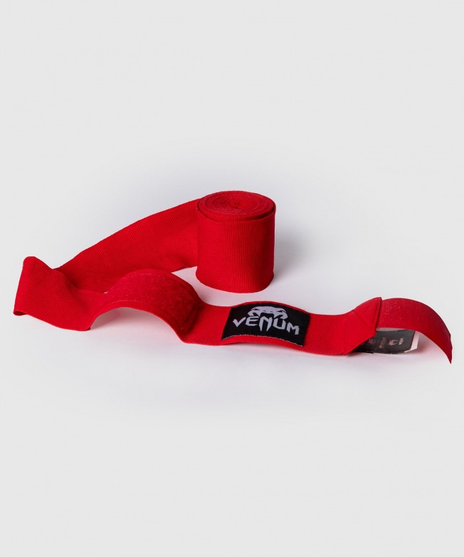 Бинты боксерские Venum Kontact - Red (4.5m) | Фото 2