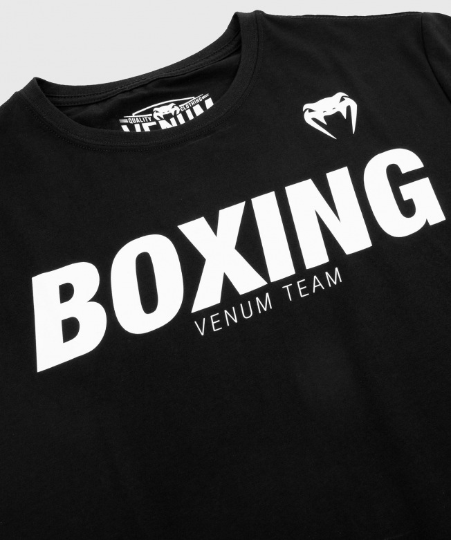 Футболка Venum Boxing VT - Black/White | Фото 3