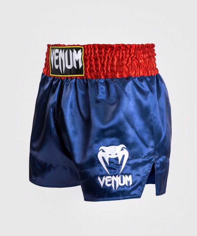Тайские шорты Venum Classic - Blue/Red/White | Фото 1