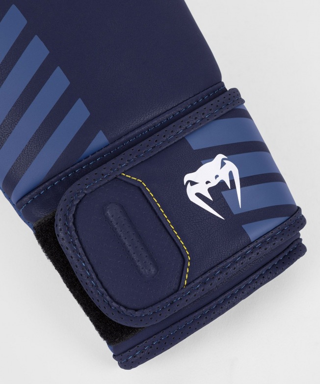 Боксерские перчатки Venum Sport 05 - Blue/Yellow | Фото 4