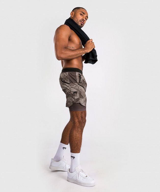 Тренировочные шорты Venum Electron 3.0 - Sand | Фото 2