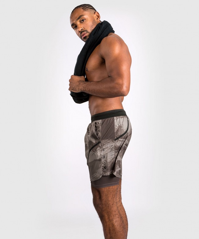 Тренировочные шорты Venum Electron 3.0 - Sand | Фото 3