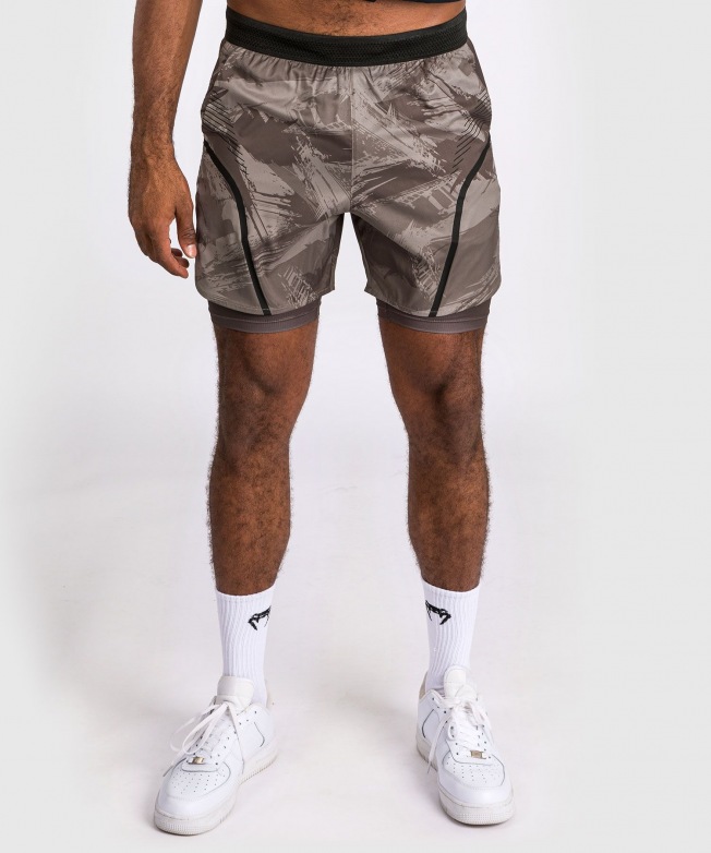 Тренировочные шорты Venum Electron 3.0 - Sand | Фото 4