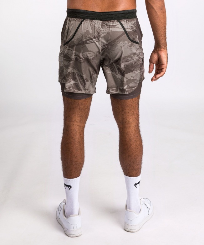 Тренировочные шорты Venum Electron 3.0 - Sand | Фото 5