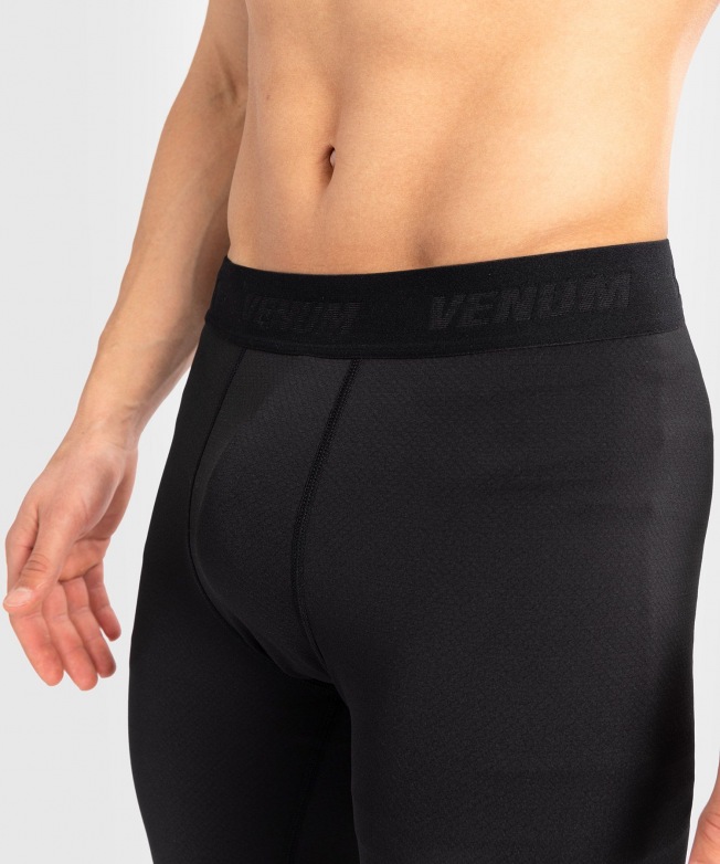 Компрессионные штаны Venum Contender - Black/White | Фото 3