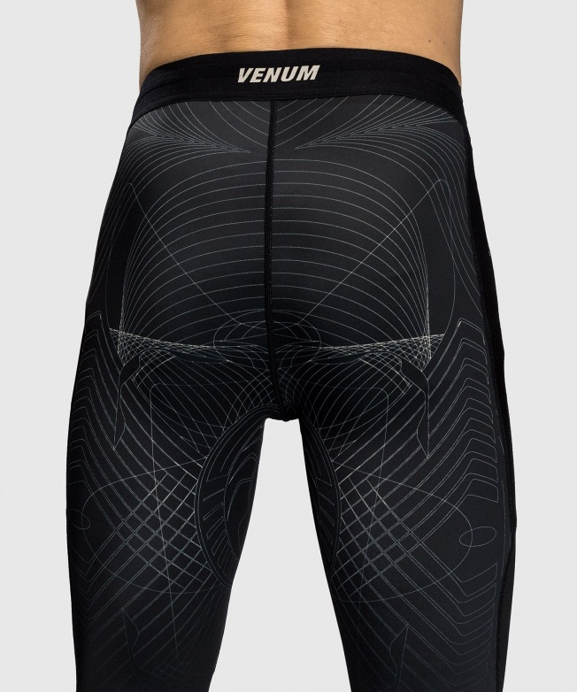 Компрессионные штаны Venum G-Fit Air - Deep Black/Desert Sand | Фото 6