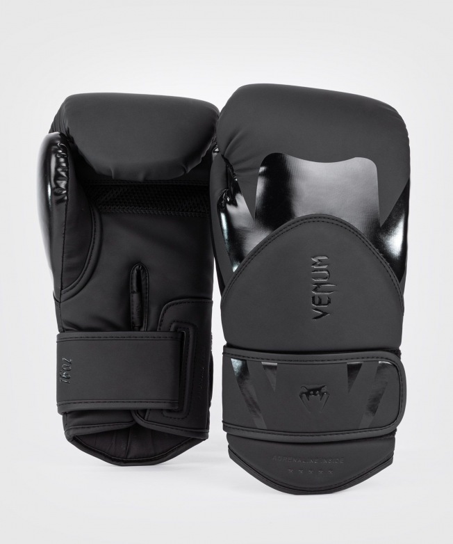 Перчатки боксерские Venum Challenger 4.0 - Black/Black