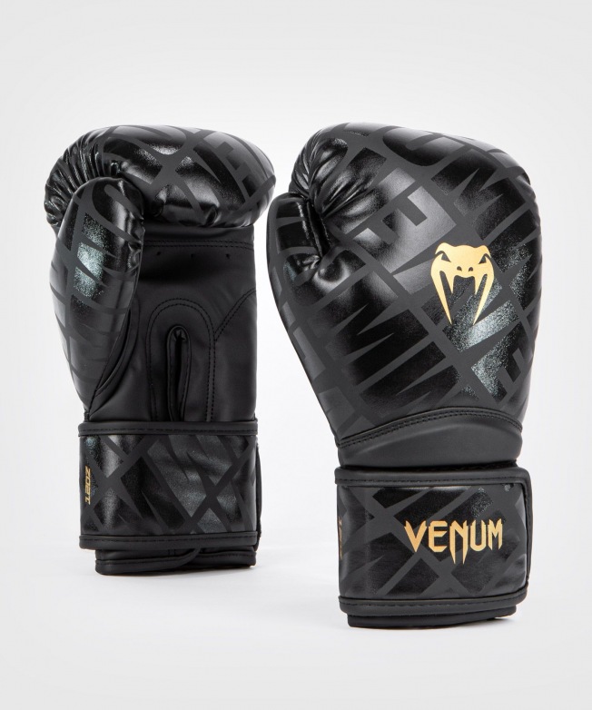 Перчатки боксерские Venum Contender 1.5 XT - Black/Gold | Фото 1