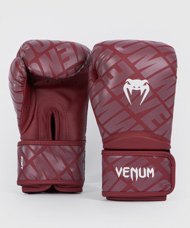 Перчатки боксерские Venum Contender 1.5 XT - Burgundy/White
