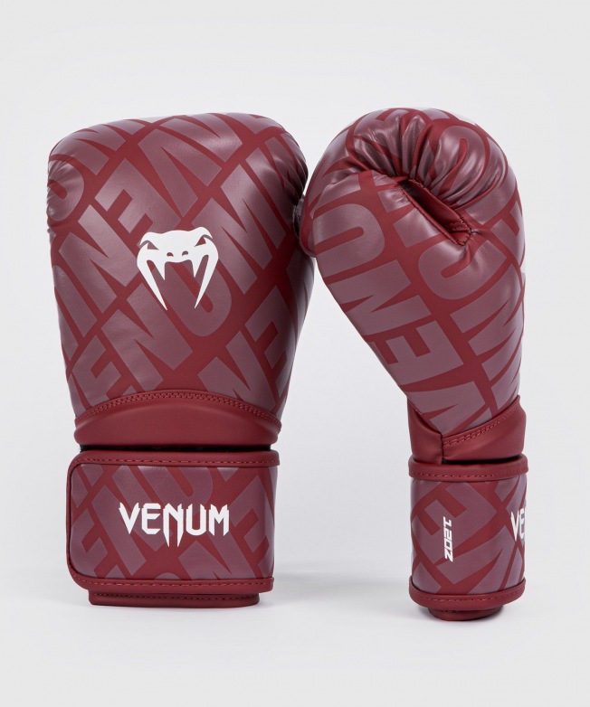 Перчатки боксерские Venum Contender 1.5 XT - Burgundy/White | Фото 1