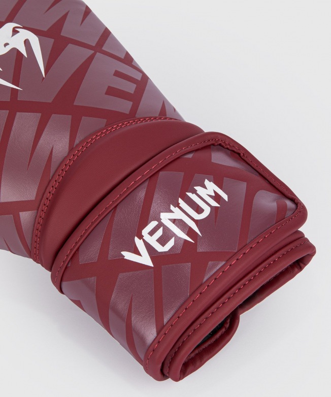 Перчатки боксерские Venum Contender 1.5 XT - Burgundy/White | Фото 2