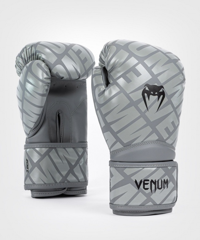 Перчатки боксерские Venum Contender 1.5 XT - Grey/Black | Фото 1