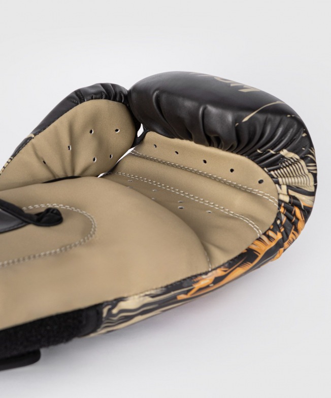 Перчатки боксерские Venum Tiger - Black/Neon Orange | Фото 5